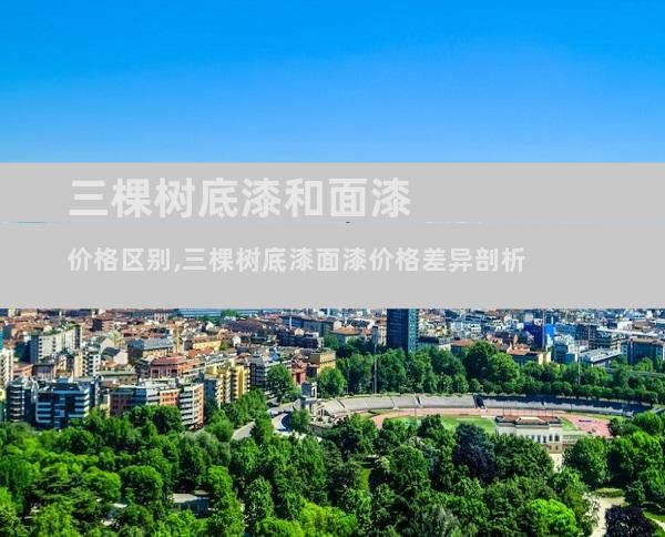 三棵树底漆和面漆价格区别,三棵树底漆面漆价格差异剖析