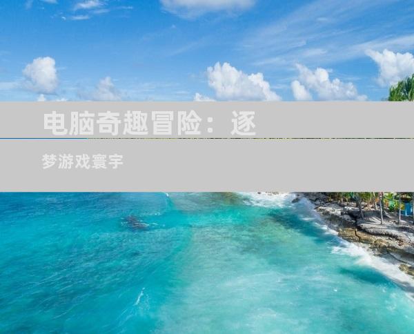 电脑奇趣冒险：逐梦游戏寰宇